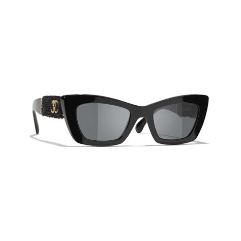 chanel chain eyeglasses|Chanel cat eye sunglasses.